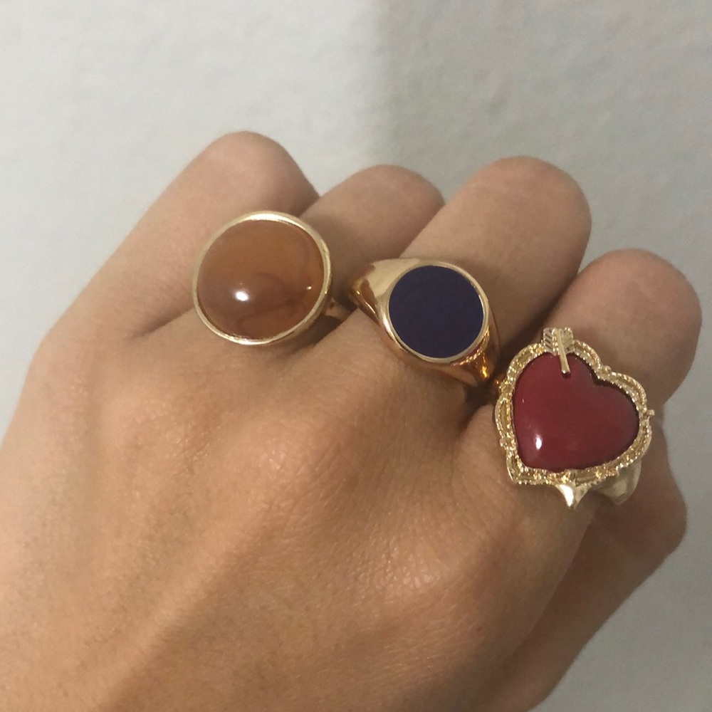Topshop rings